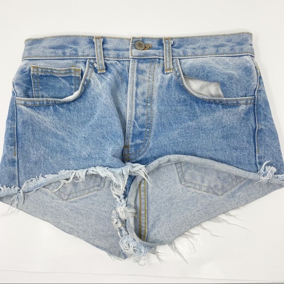 Brandy Melville Pants - John Galt High Rise Button Fly Shorts Small